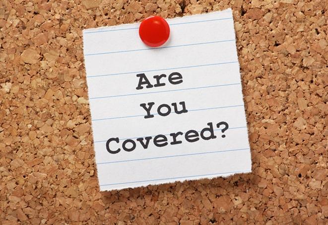 a motorcycle insurance brochure with different coverage plans in Blue Grass IA